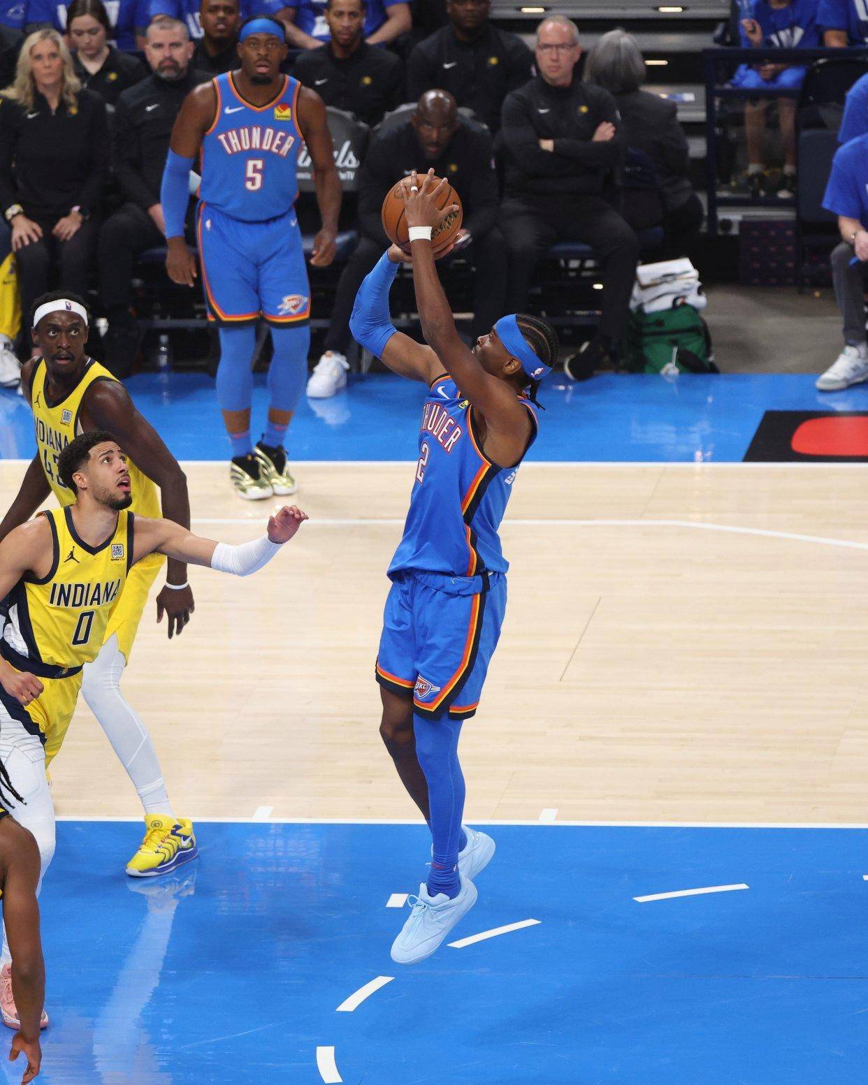 NBA季后赛开拓者再次战胜雷霆，领先系列